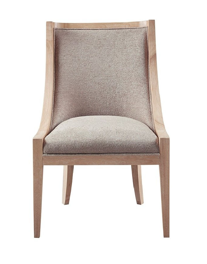 Zenithal Linen Dining Chair with Nailhead Trim