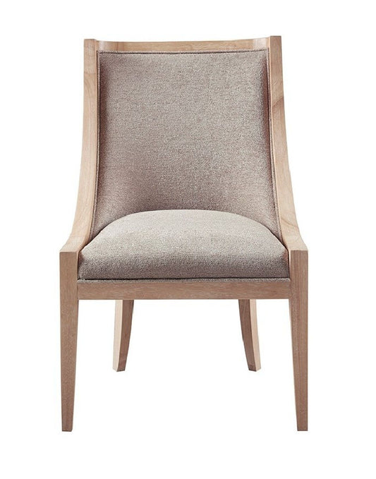 Zenithal Linen Dining Chair with Nailhead Trim