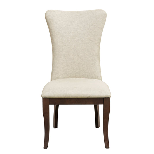 Arden 2 Cherry White Side Chairs