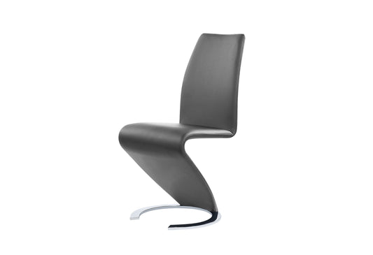 Verity 2 Dark Grey Dining Chairs