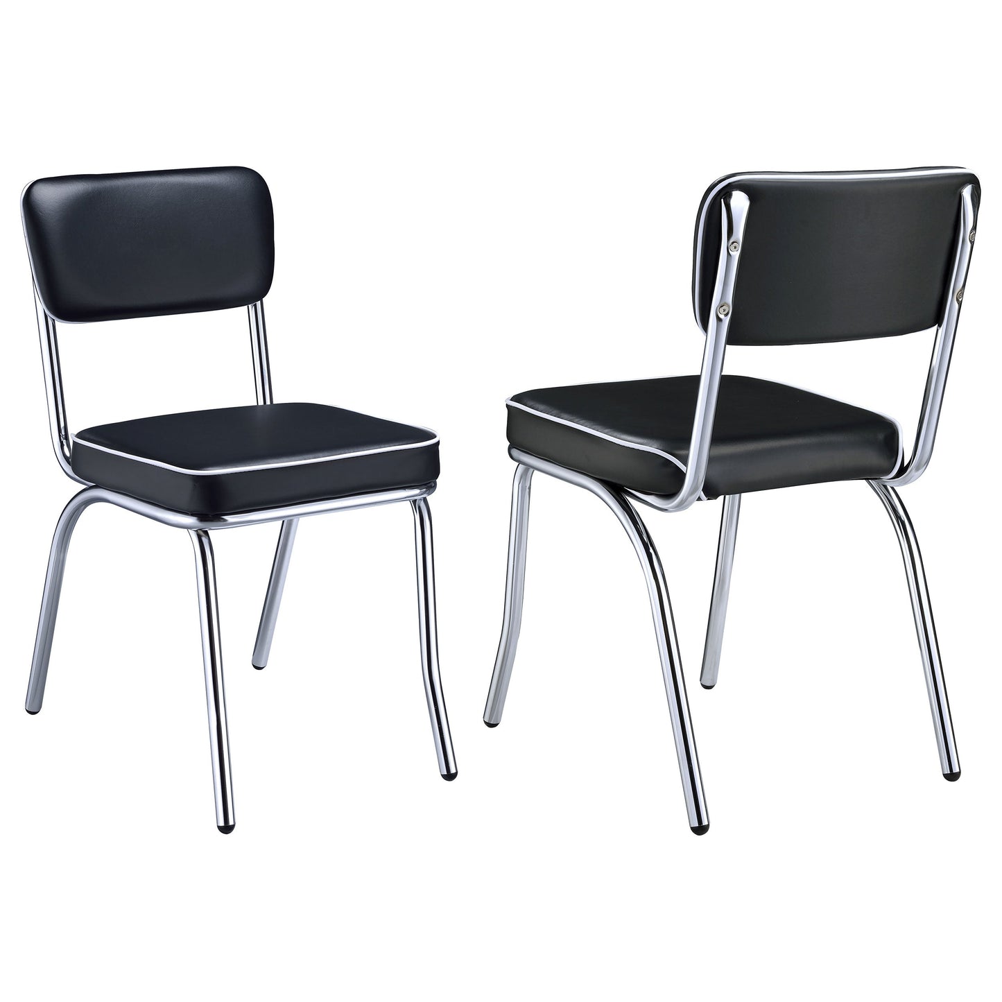 Anson 2 Black Side Chairs