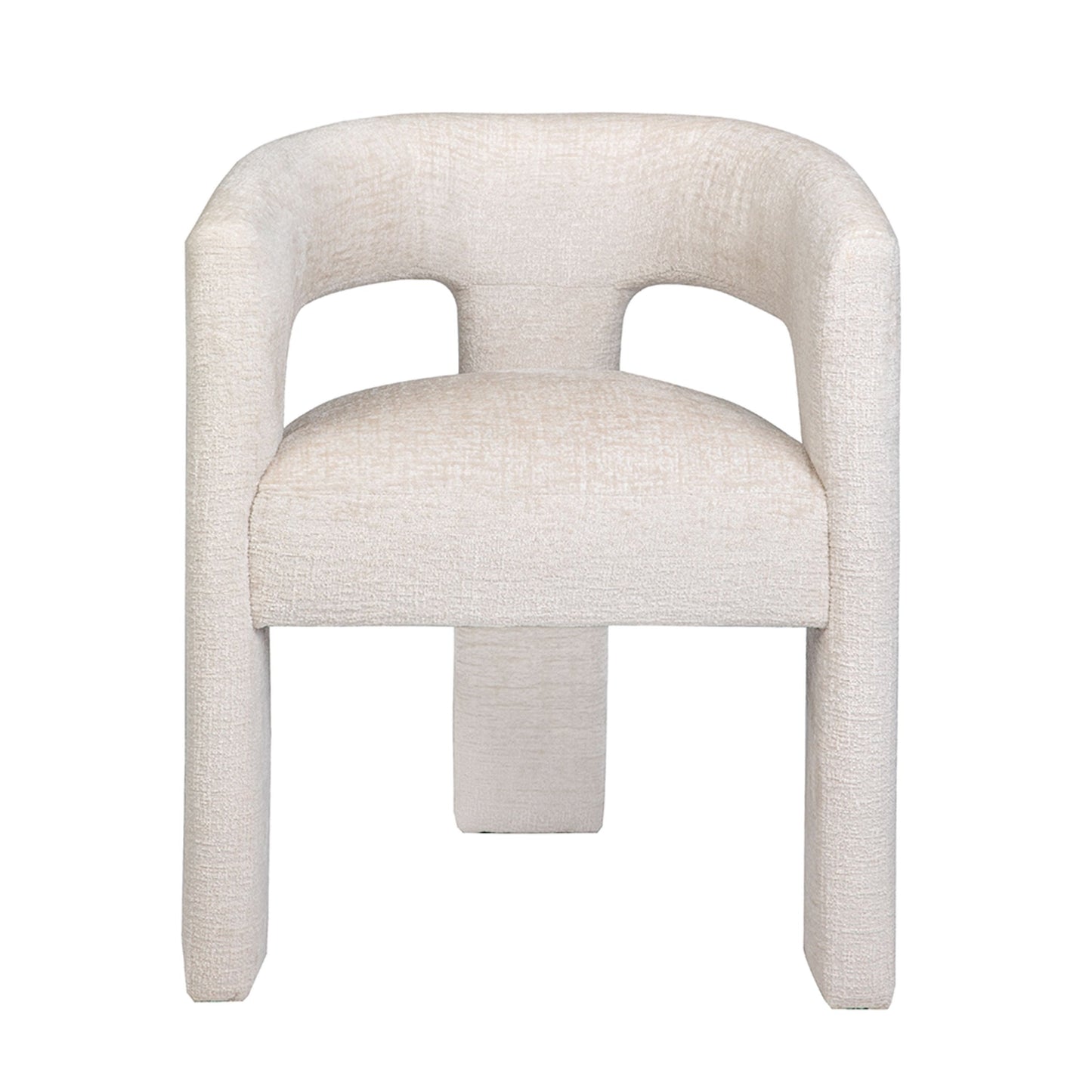 Stoneforge Natural Upholstered Sculpture Armchair