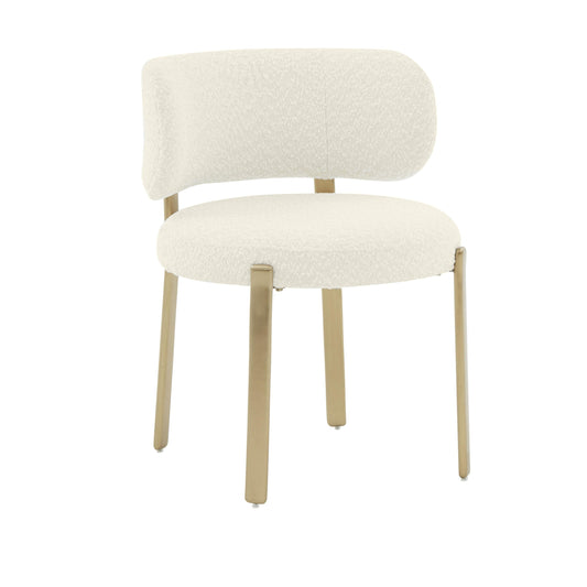 Vesper Margaret Cream Boucle Dining Chair