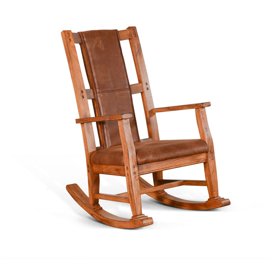 Aurelia Light Brown Rocker Chair