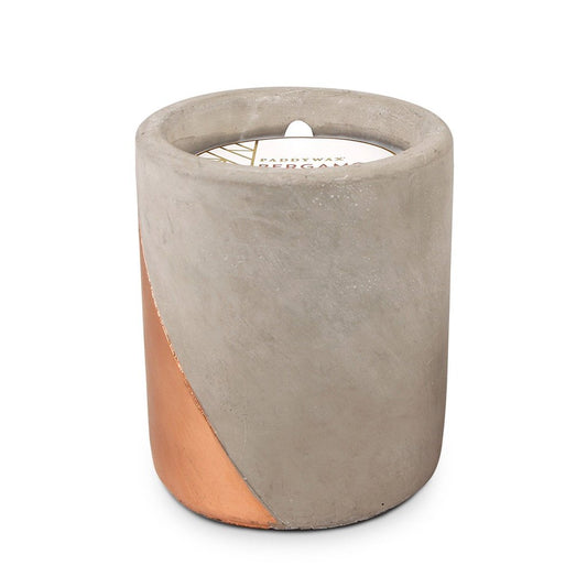 Urban Concrete Pot 12 oz | Bergamot & Mahogany