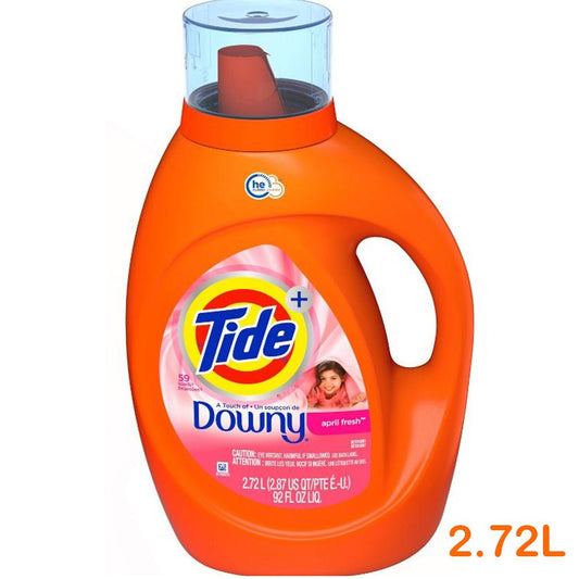 Tide - Laundry Detergent with Downy April Fresh scent 2.72L