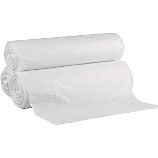 PH- 24x24 Clear Liner, Case - 7-10 Gallon  50bgs/rl, 20rls/cs