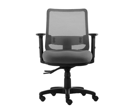Troy Desk Chair Grey - Scandinavian Designs